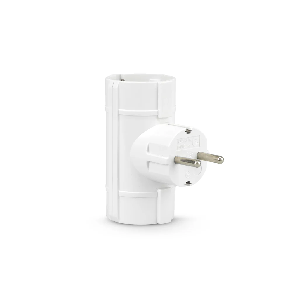 Adaptador De Enchufe Doble Lateral - Image 2