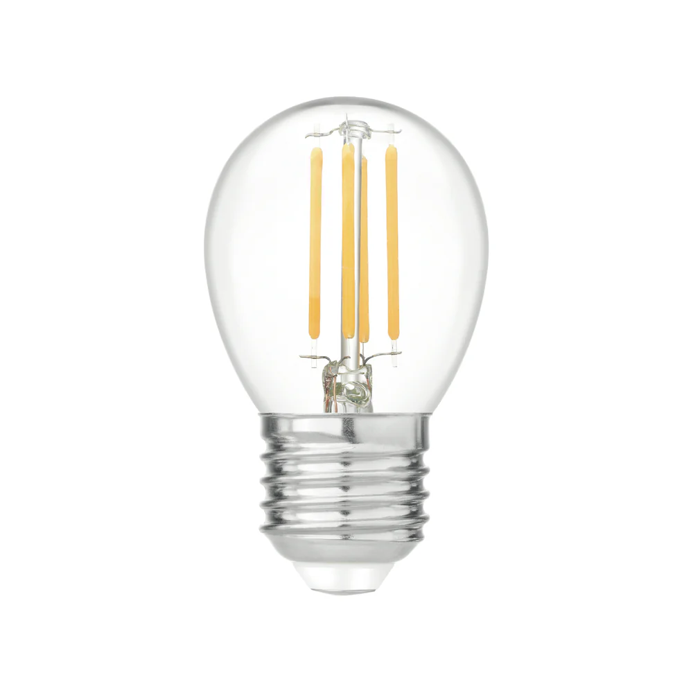 Bombilla Led Filamento Clear Esférica G45 E27