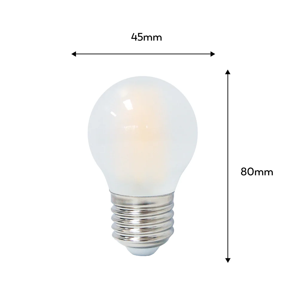 Bombilla Led Filamento Opal Esférica E27 - Image 2