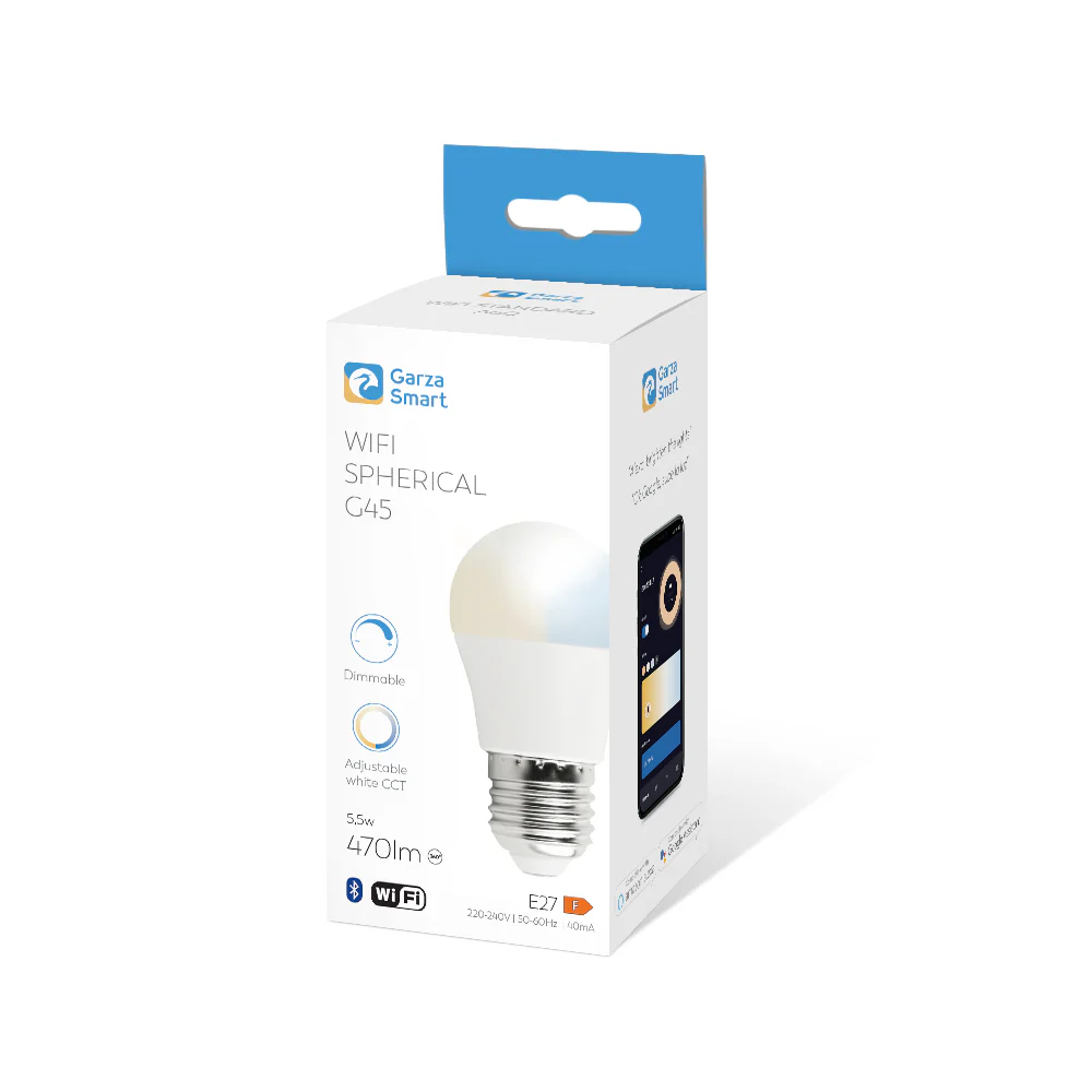 Bombilla Wifi Esférica Cct Regulable E27 - Image 2