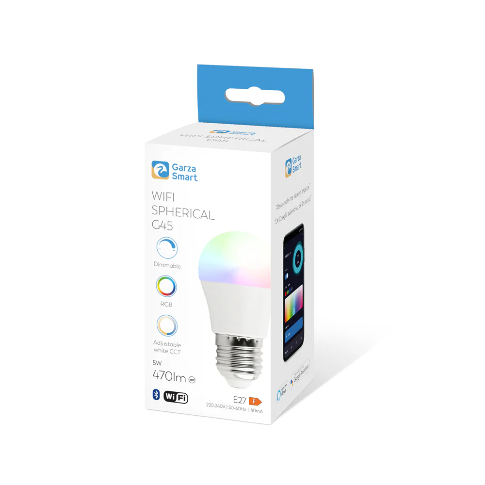 Bombilla Wifi Esférica E27 Rgb+Cct - Image 2
