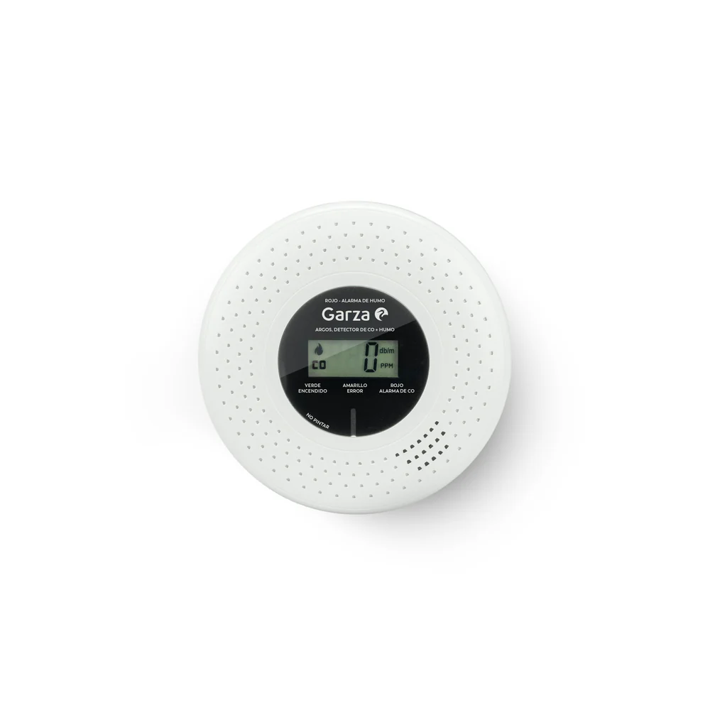 Detector de humo y monóxido de carbono Argos 2 en 1 (10 años)