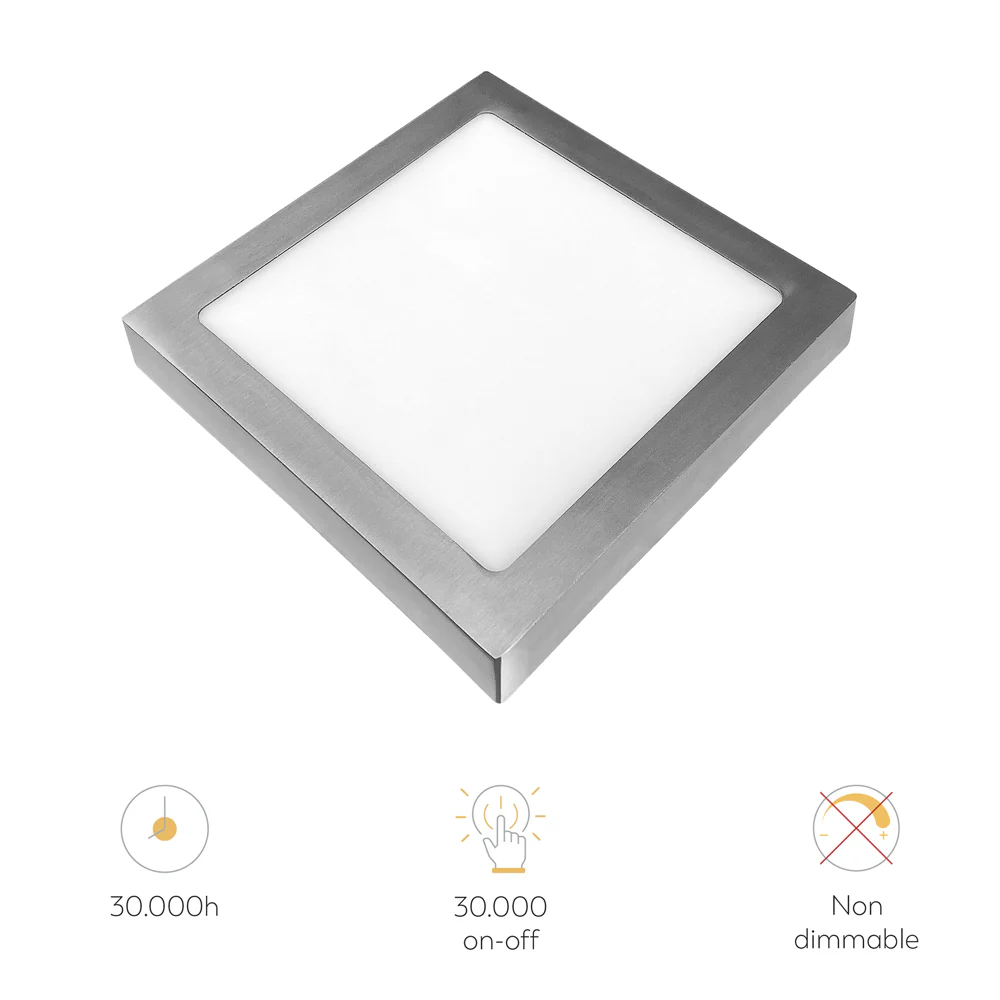 Downlight de Superficie Cuadrado Blanco - Image 8