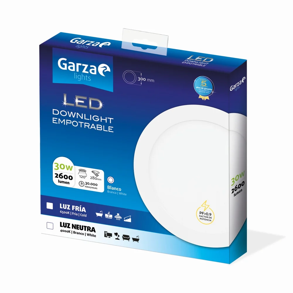 Downlight Empotrable Circular Extraplano Nickel - Image 24