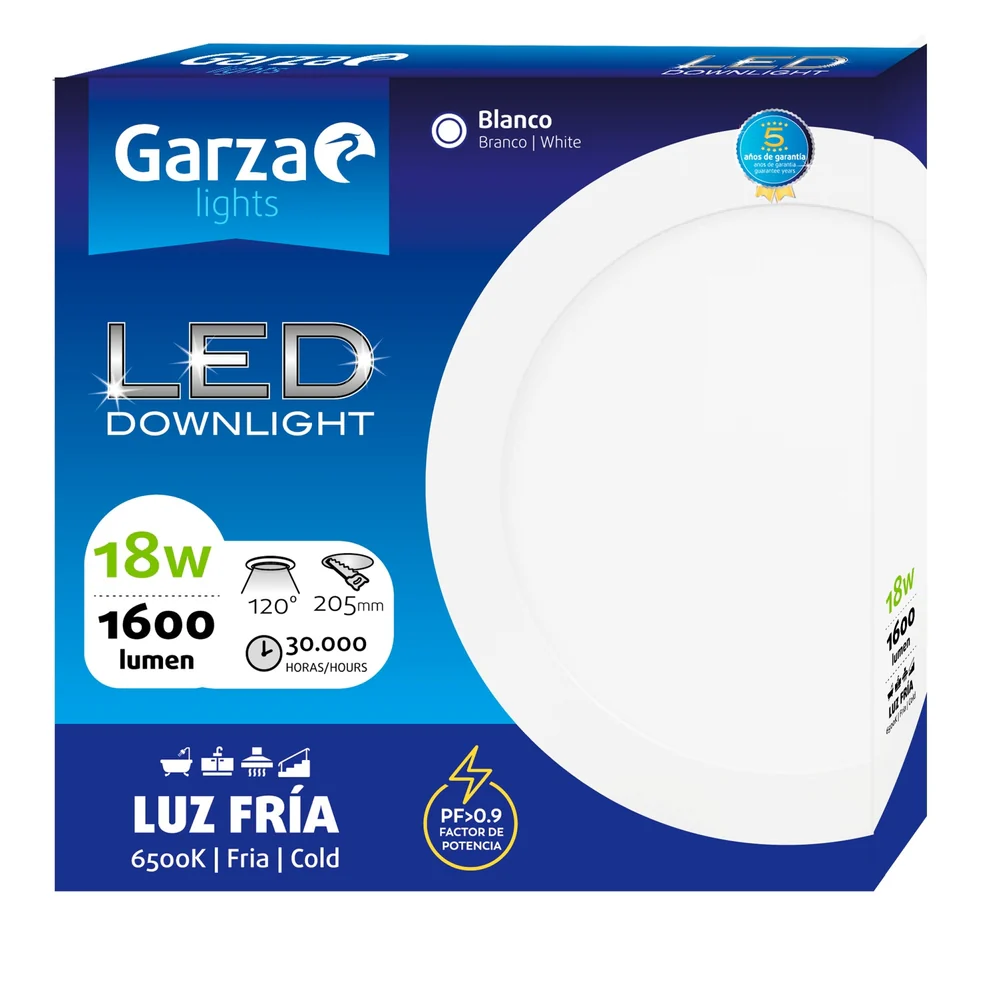 Downlight Empotrable Circular Extraplano Nickel - Image 34