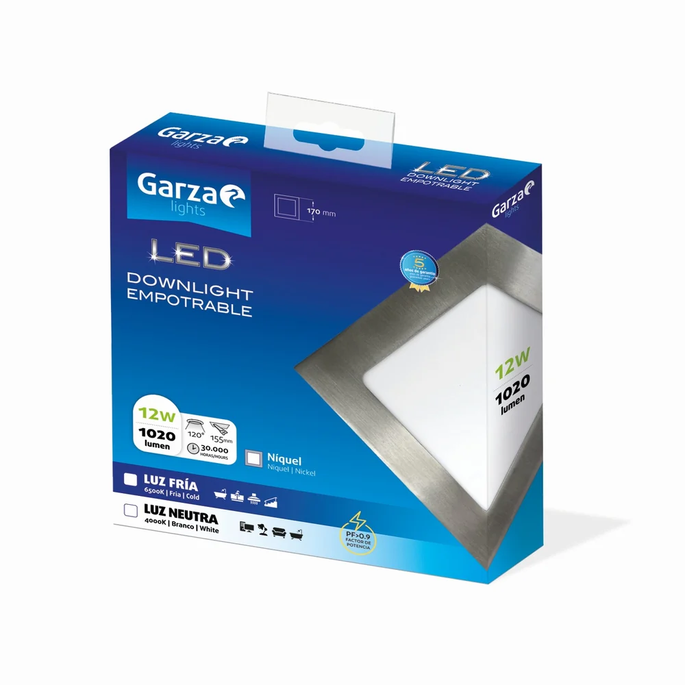 Downlight Empotrable Cuadrado Blanco - Image 42