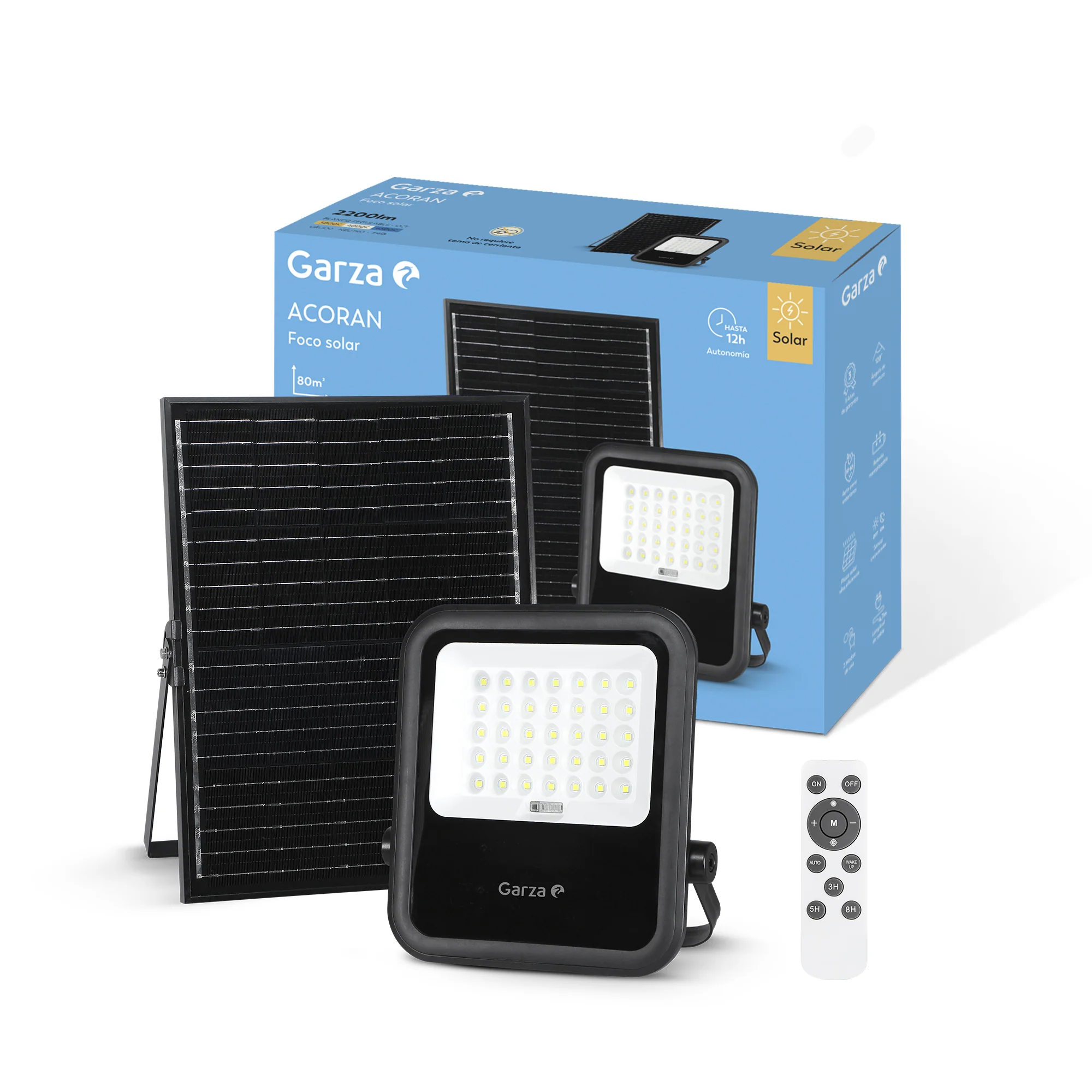 Proyector solar Acoran con placa desplazable - Image 4
